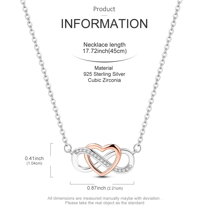 Neue Halskette aus 925er-Sterlingsilber, Original-Zirkon, Herz, Schmetterling, Sonnenblume, Anhänger, Halskette für Frauen, Geschenk, Party-Schmuck – Detail 11