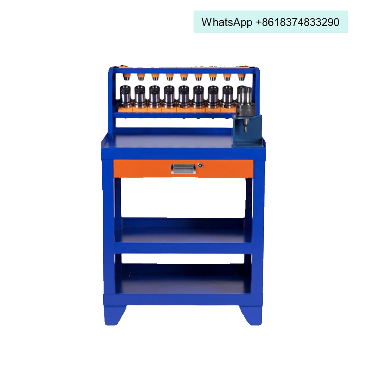 BT40 tool cart machining center with wheel movable hsk63 with lock tool seat workbench