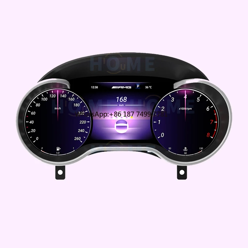 

LCD Speedometer for . R G Class ML GL GLE GLS W166 X166 2005 -2019 Virtual Instrument Cluster CockPit Digital Dashboard Panel