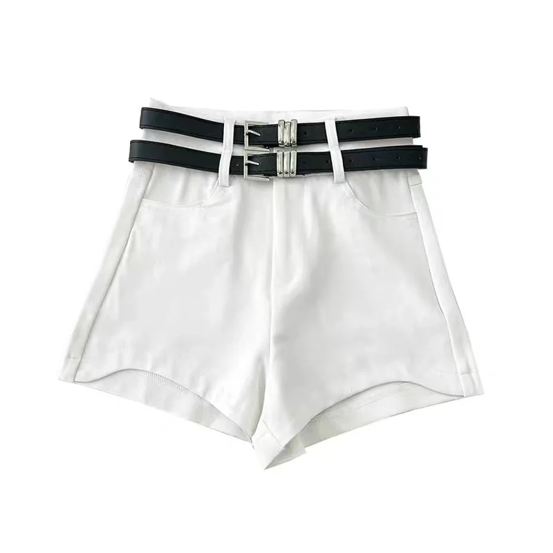 Shorts feminino quente menina na moda y2k sexy hotpants europeu clube boate cintura baixa hip embrulho fino ajuste mini festa