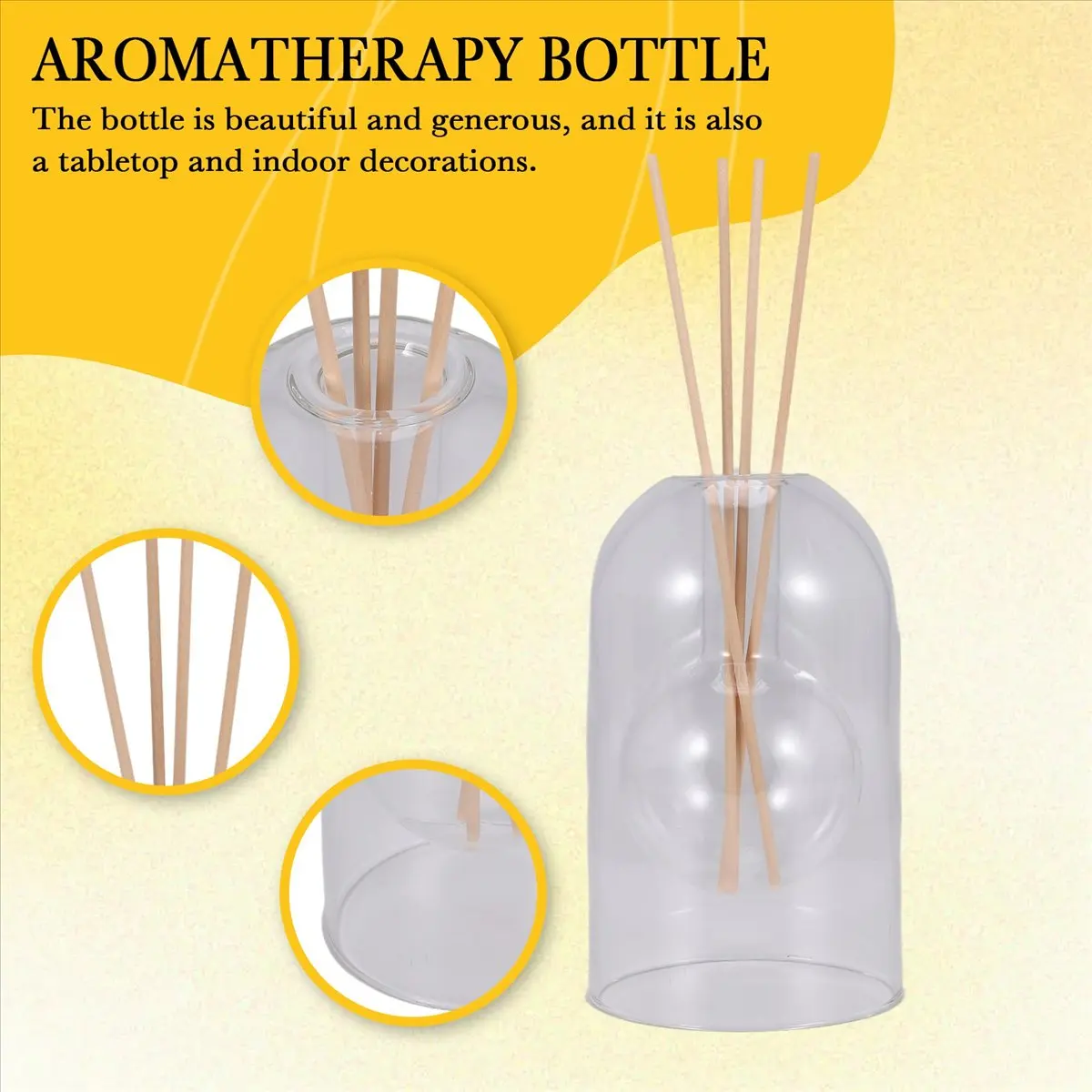 &A11I Storage Containers Diffuser Bottles Aromatherapy Diffuser Bottle Modern Diffuser Glass Bottle Essential Oil Organizers,A