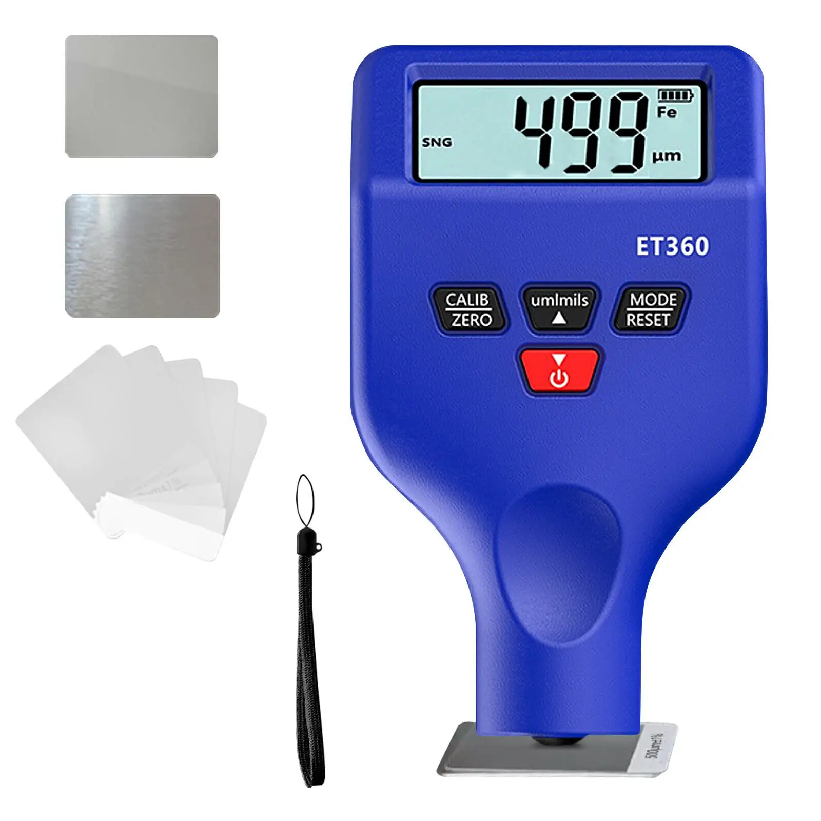 1500 μm Automotive Paint Tester Paint Layers Meter Paint Meter Layer Thickness Meter 