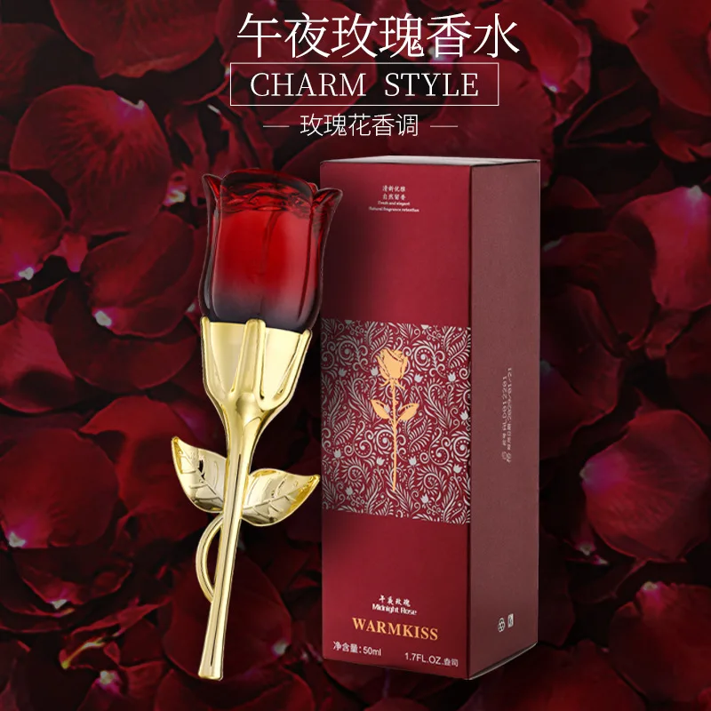 

Midnight Rose Women's Perfume Lasting Fresh Floral Fragrance Charming Aromatic Scent Romantic Spreads Body Spray for Unique Date