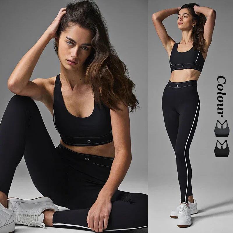 

Goddess Yoga Fitness Set Yoga Set Pilates Split Women's Bra Comfortable Tight Pants Exercise Push Up High Waist Set