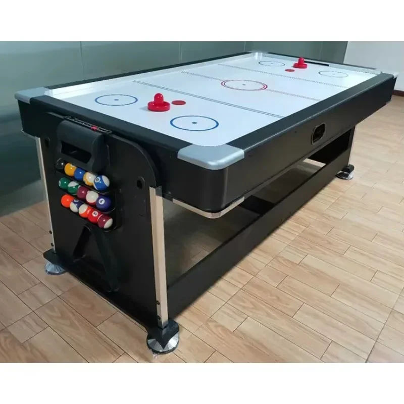 7ft Snooker & Billiard Hot-selling Billiard Pool Table Air Hockey Ping-pong Functions 4 in 1 Multi Game Table