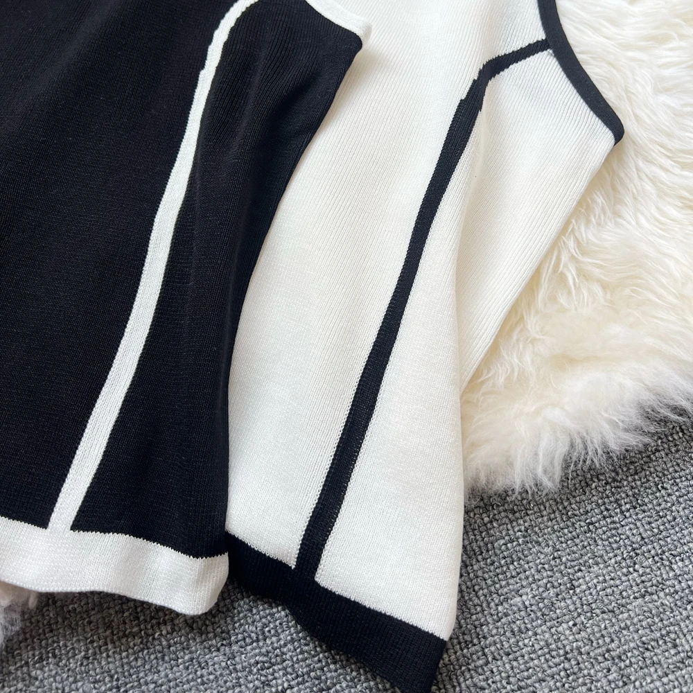 YuooMuoo Chic mode tricoté hauts femmes Y2K fabrication à la main 3D fleur mince élastique tricoté pull débardeurs tenues d'été chemises