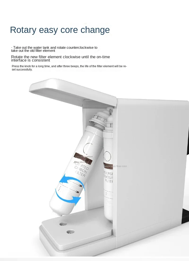 주방 정수기 필터, 탄소 물 시스템, Uf 멤브레인 필터, 미니 물 디펜서 부품