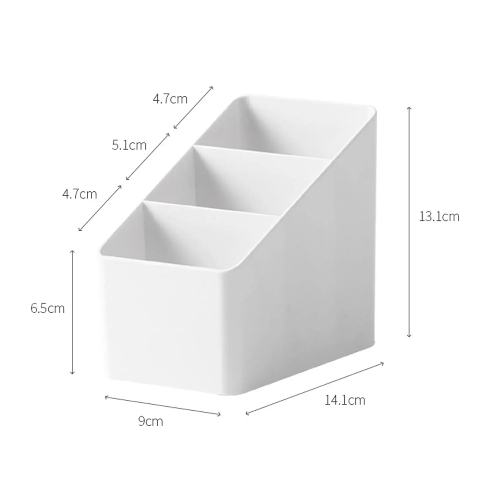 Imagem -06 - Caixa de Armazenamento com Compartimentos Cartão de Visita Caneta Porta Lápis