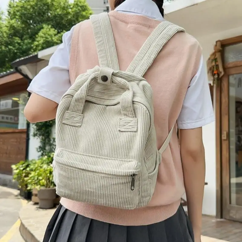 

340D Fashion Pack Girl Casual Daypack Rucksack Bookbags Black/White/Brown/Red/Green