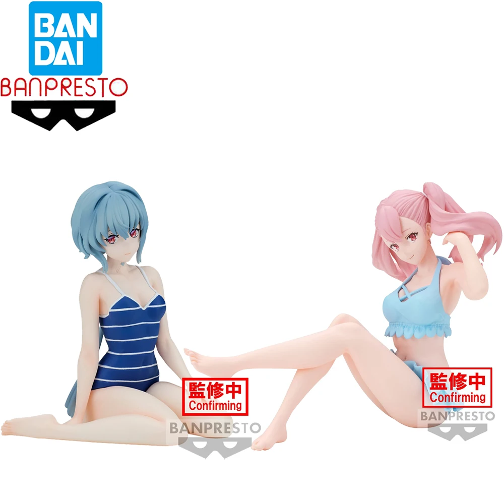 Voorraad Originele Banpresto Hemelse Vivi Syndualiteit Ellie Noir Kawaii Meisjes Zwempak Ver. Anime Figuren Model Speelgoed Geschenken