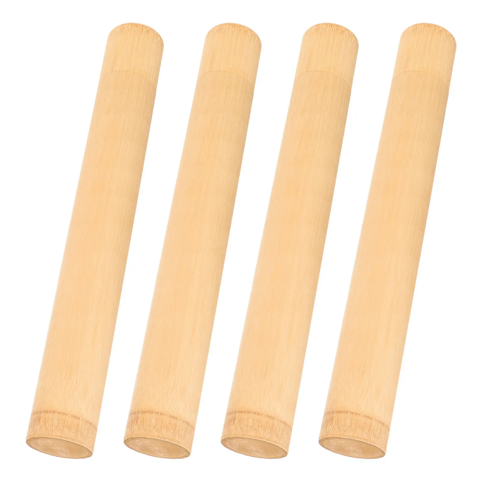 

Набор из 4 бамбуковых футляров для зубных щеток: портативные, пылезащитные, для путешествий, походов, кемпинга, ванной комнаты