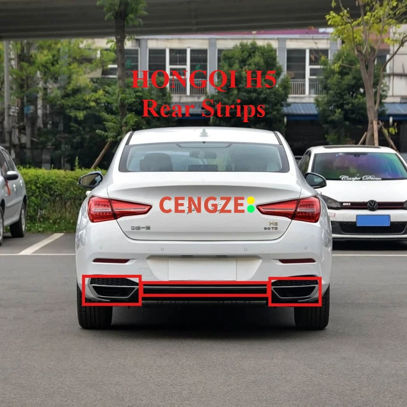 

2019-2023 Models HONGQI H5 Rear Bumper Seperate Parts OUSADO Bumper Strips