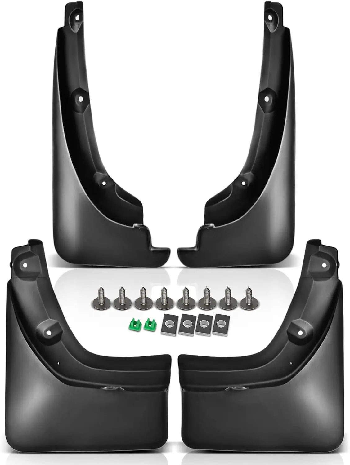 

4PCS Mud Flaps Splash Guards for 4Runner 2003-2009, Bolt On, W/O Running Board