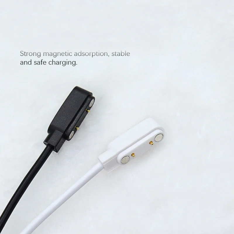 2 pins 4pins Smartwatch Dock Charger Adapter USB Charging Cable Cord for Adult/Kids Smart Watch Power Charge Wire Accessories