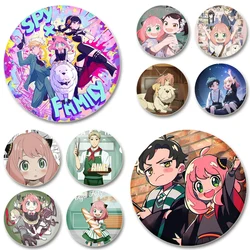 Yor Twilight Anya Bond Forger Cartoon Badge Anime Movies Spy Brooches Exquisite Enamel Pins for Backpack Jewelry Clothes Gifts