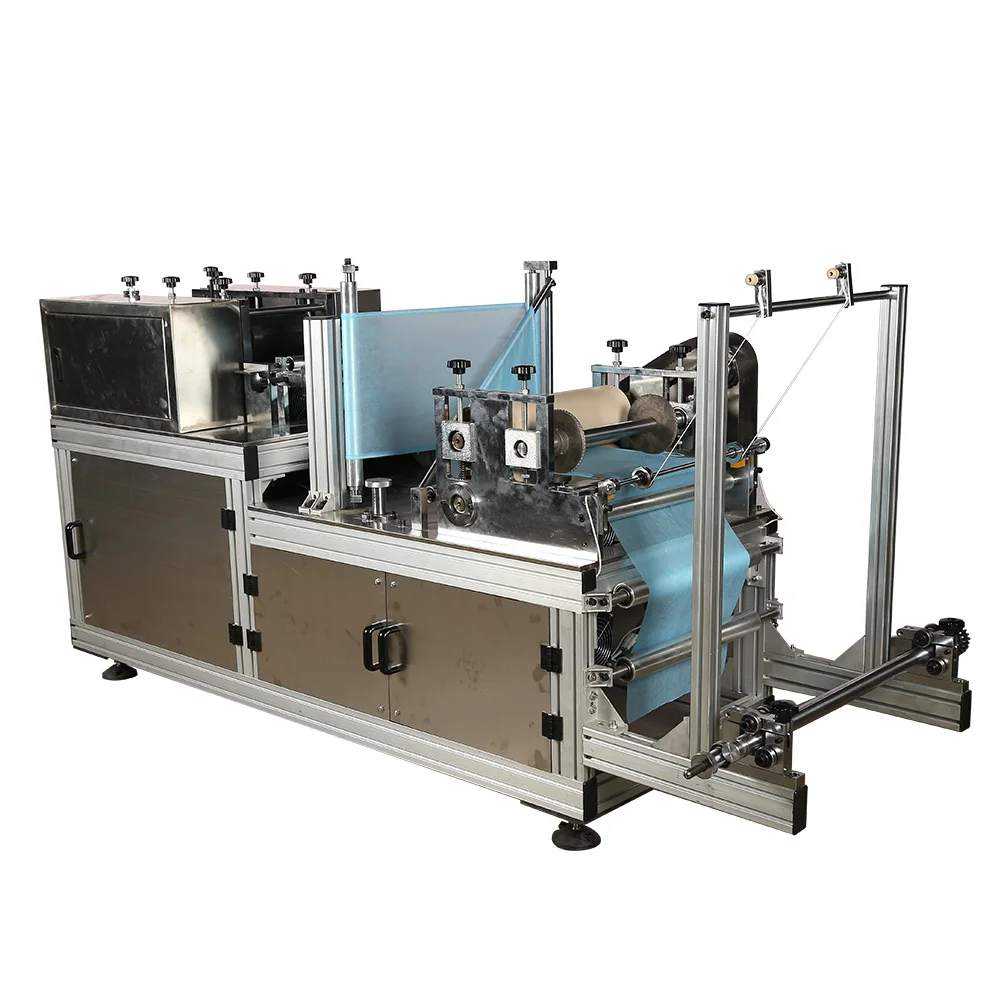 YG Automatic Shoe Cover Film Machine with Shoes Sole  Disposable Non-woven Fabric Shoe Cover Making Machine