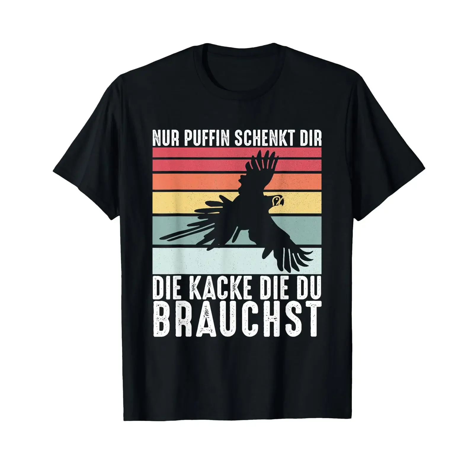 Only Puffin Gives You The Poop Need T Shirt vintage Washed fashion Unisex Stretched Breathable Top For Everyday Wear