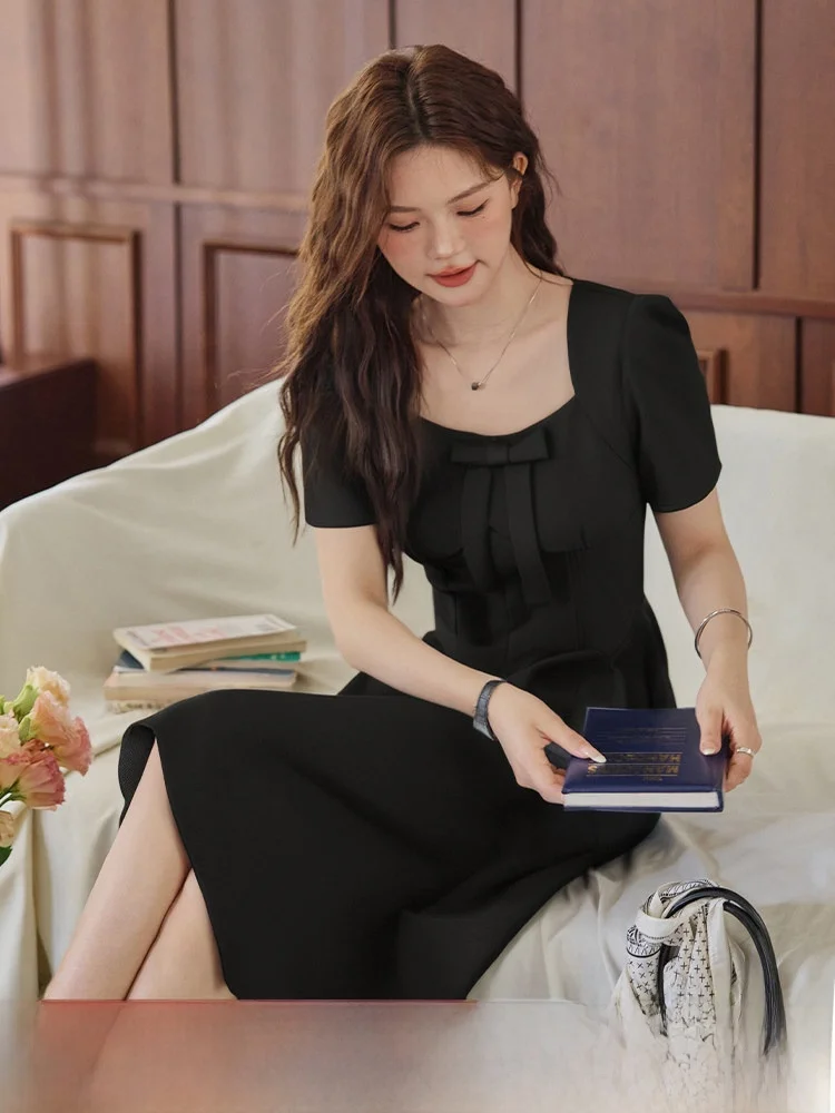 

Высококачественные женские туфли больших размеров с квадратным воротником Hepburn Sle, летнее новое поступление, повседневное повседневное волокно из полиэстера ort Sve Dr