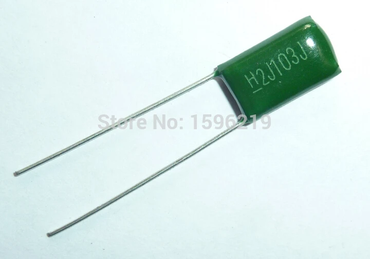 10pcs Mylar Film Capacitor 630V 2J103J 0.01uF 10nF 2J103 5% Polyester Film capacitor