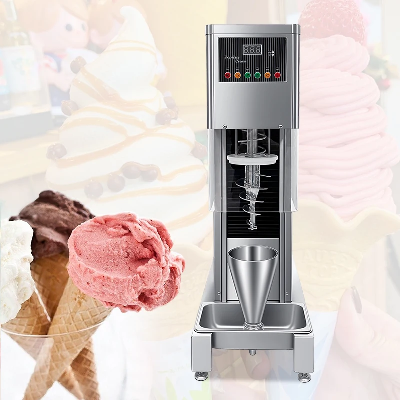 

Auto Swirl Fruit & Yogurt Ice Cream Machine Real Fruit Swirl Mixing by