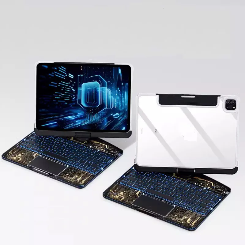 Ifacemall Magic Keyboard For Ipad & Air & Pro Wireless Keyboard