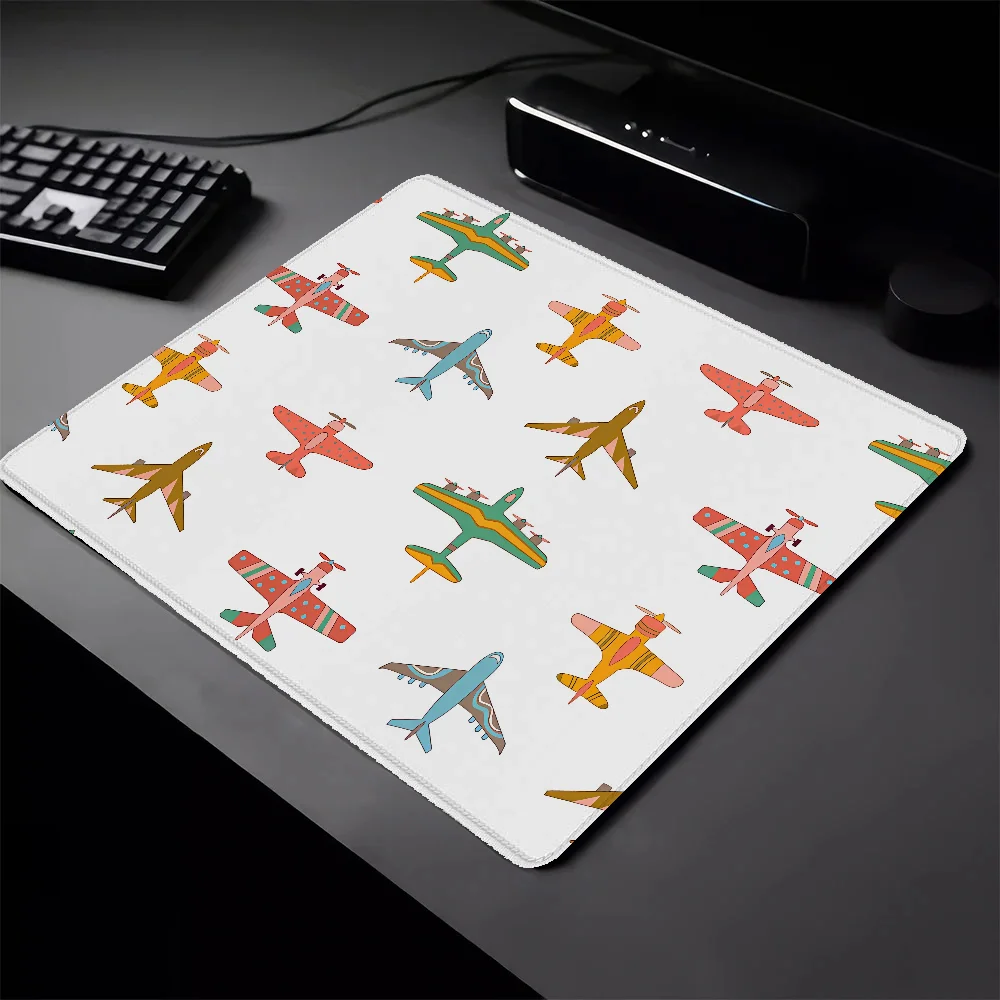 Small Gaming Mouse Mat Vintage Airplanes Thin Deskmat Anime Mouse Pad Gamer Pc Accessories Pad on the Table Mausepad Mousepad