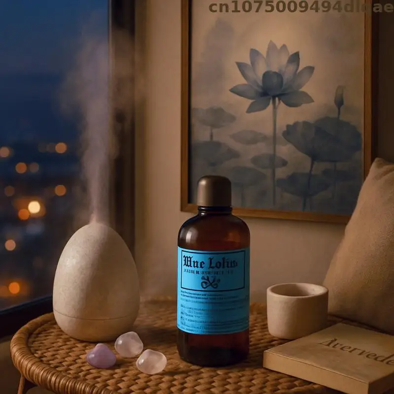Blue Lotus Reed Diffuser Oil Long Lasting Aroma Scent Oil For Home Bedroom Living Room Indoor Fragrance & Aroma Diffuser