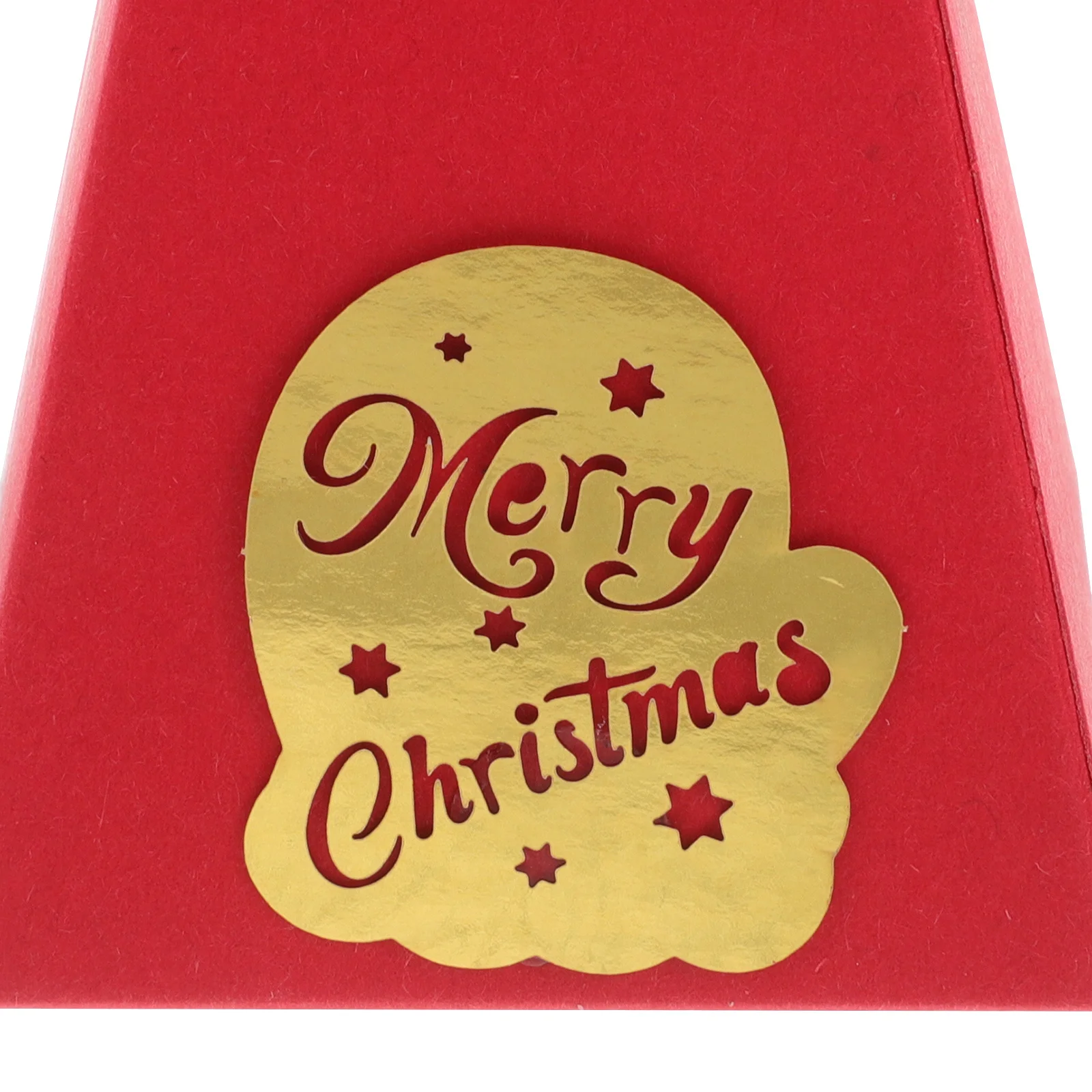 30 قطعة صندوق حلوى عيد الميلاد مثلث على شكل ورقة صناديق الحلوى يطبع احتفالي بناء قوي حاويات هدايا عيد الميلاد #5