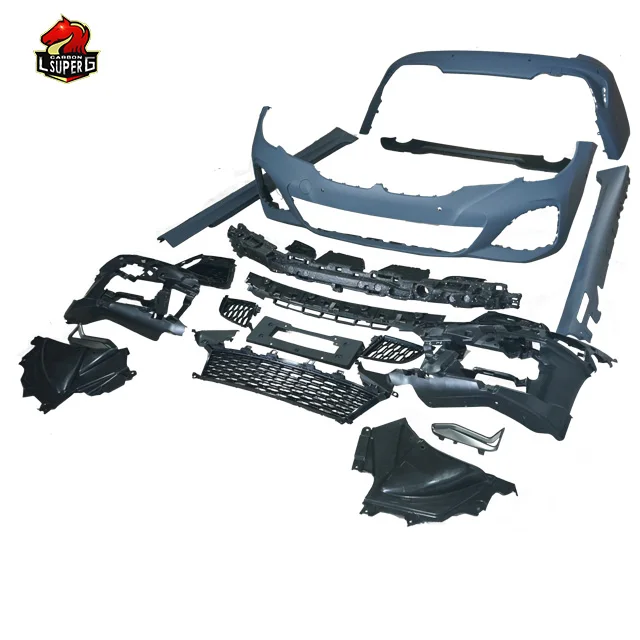 

M340i Style Body kit For BMW 3 Series G20 G28 2019-ON PP Material Facelift Front Bumper Rear Bumper Side Skirts