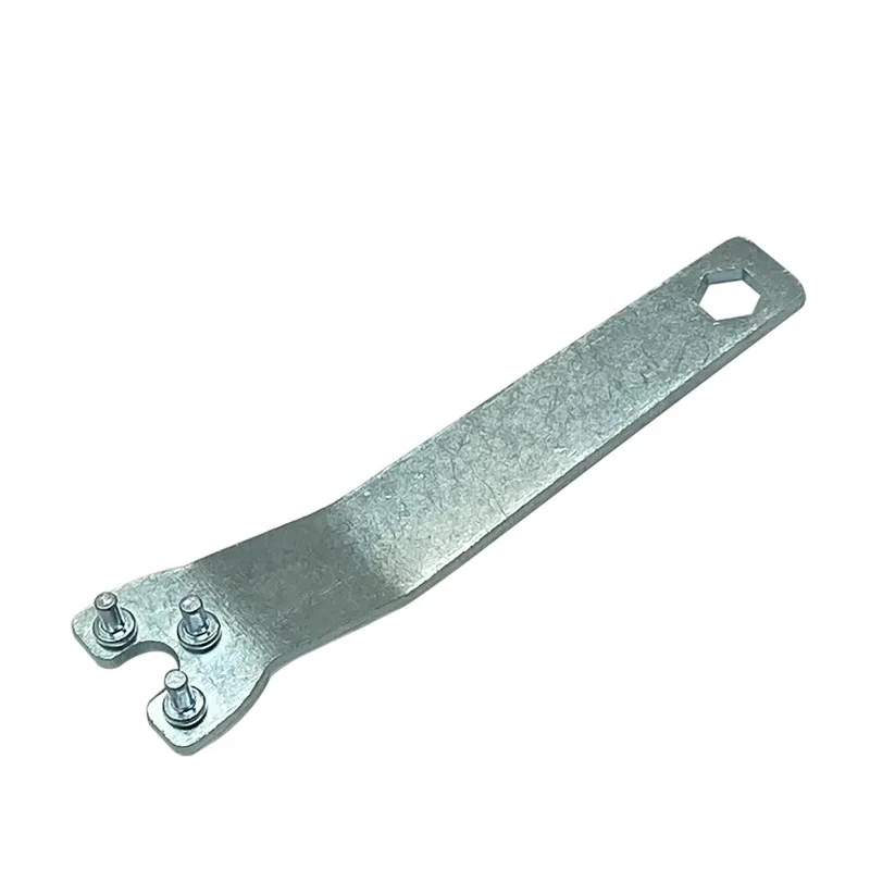 Install 100 type angle grinder wrench three jaw wrench 9523 angle grinder wrench thickened 02864