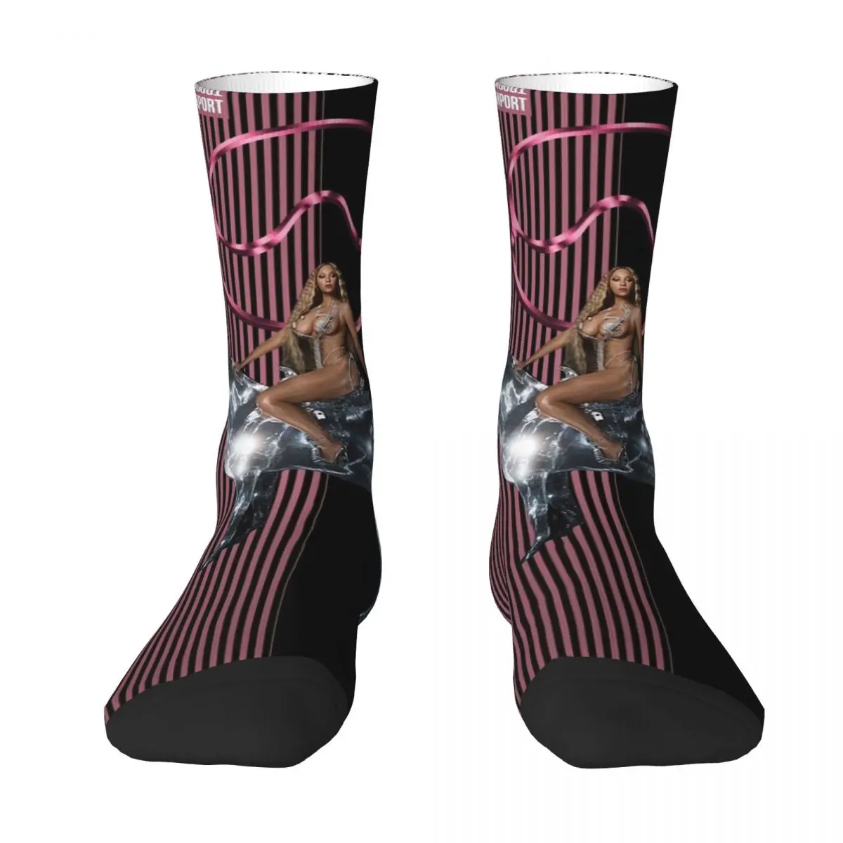 Beyonce Renaissance World Tour Unisex Socks Windproof 3D Print Happy Socks Street Style Crazy Sock