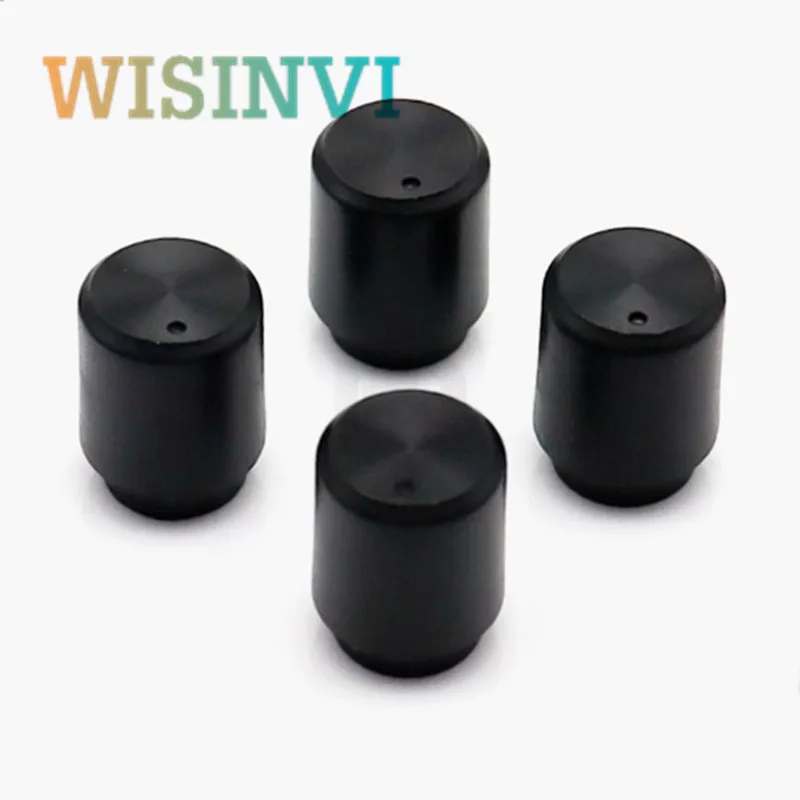 10PCS 10x13 มม.ลูกบิดพลาสติกหมวกครึ่งเพลา Potentiometer Encoder KNOB เครื่องมืออิเล็กทรอนิกส์สวิทช์หมวก D รูปด้านใน 3.5 มม.