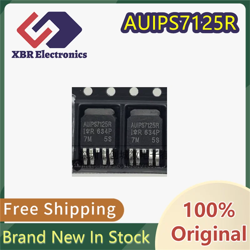 (5/50 pieces) AUIPS7125R Smart Power Switch Automotive IC Load Driver TO-252  Brand New Genuine Original
