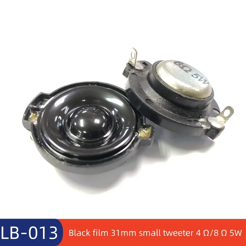 10pcs Black film 31mm small tweeter 4 Ω/8 Ω 5W