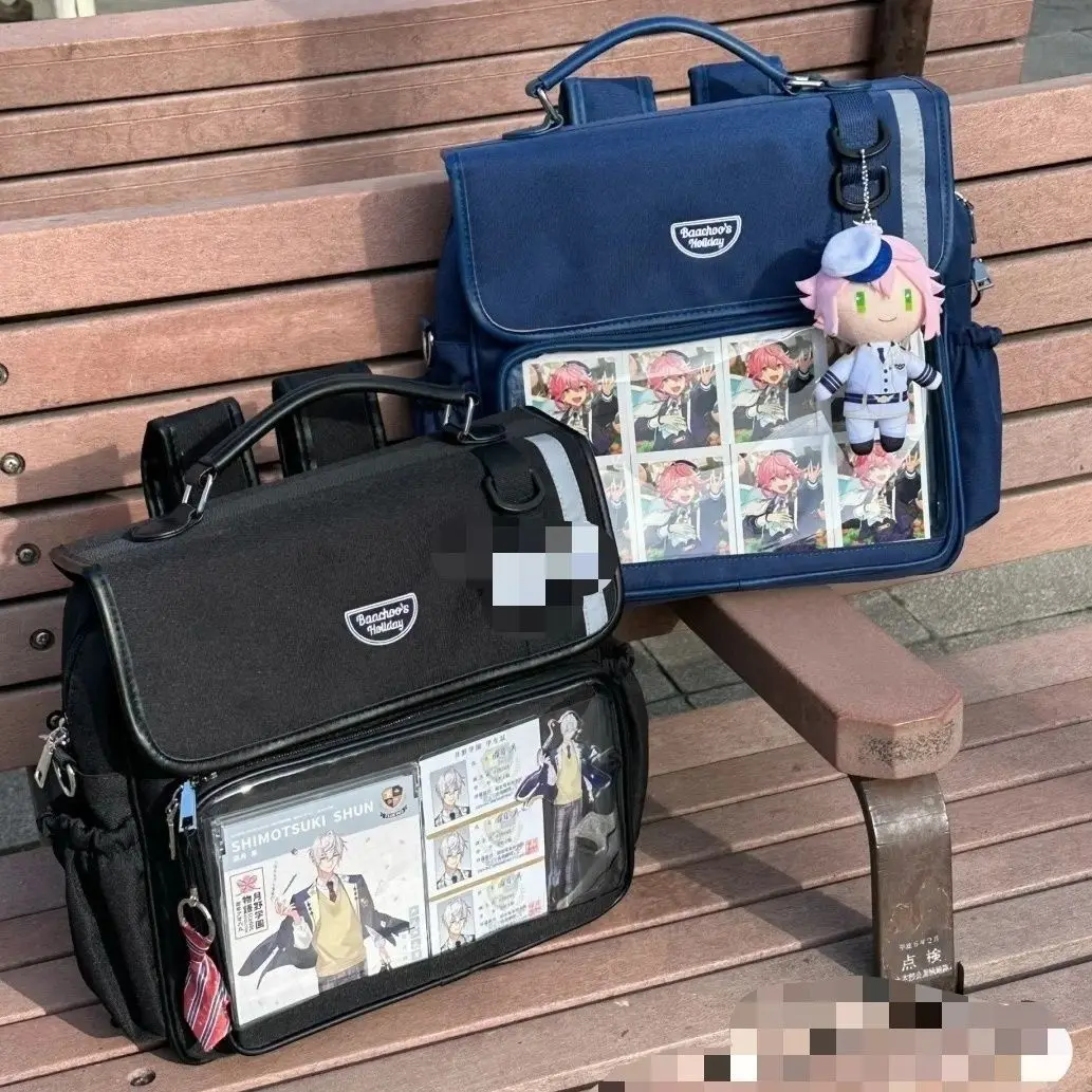 JIAERDI Adrette Sommer Schule Taschen Ästhetische Transparente Rucksäcke Für Frauen Beliebte Leinwand Rucksack Mochila Mujer Ita Tasche – Detail 3