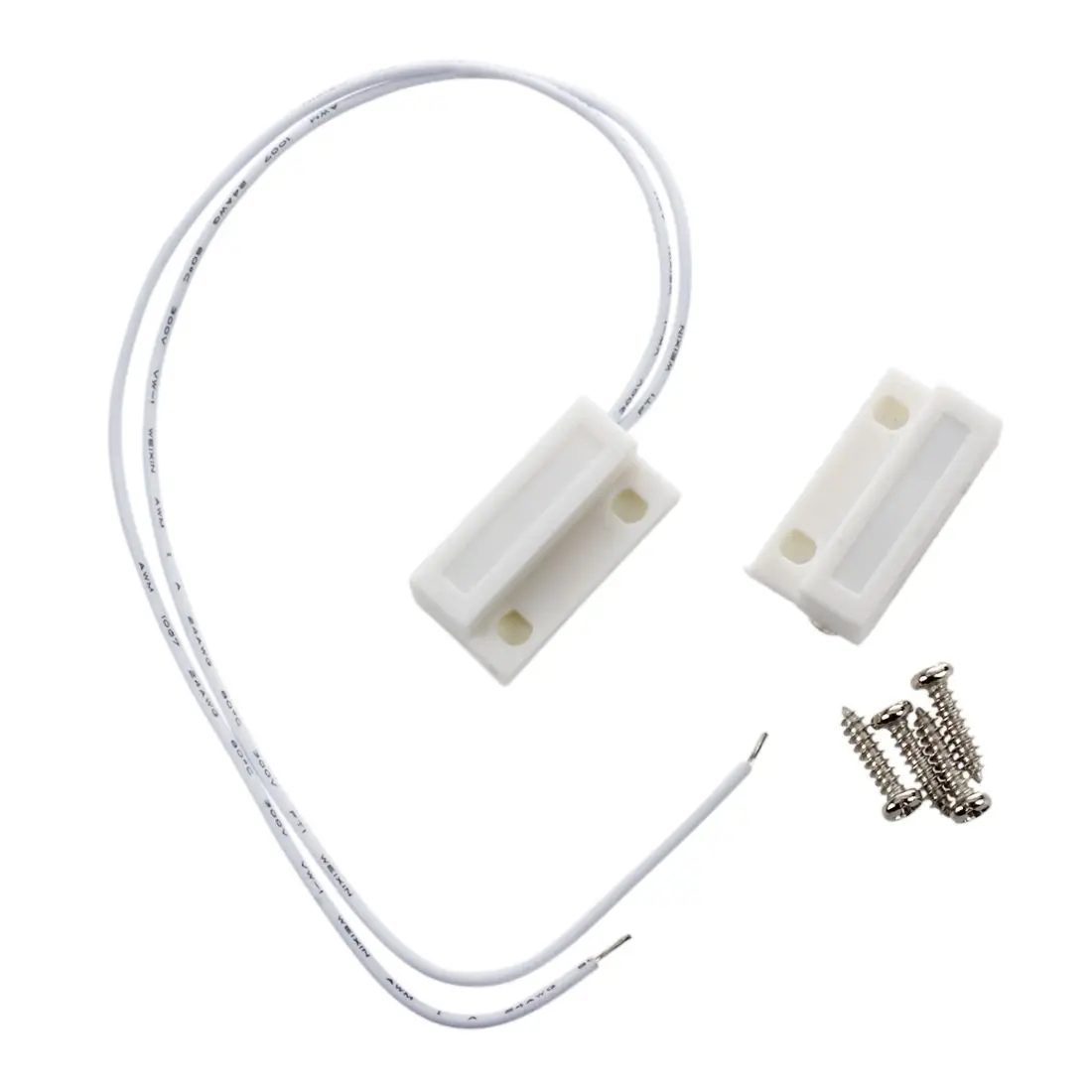 Weiße Tür Fenster kontakte magnetischer Reedsc halters ensor