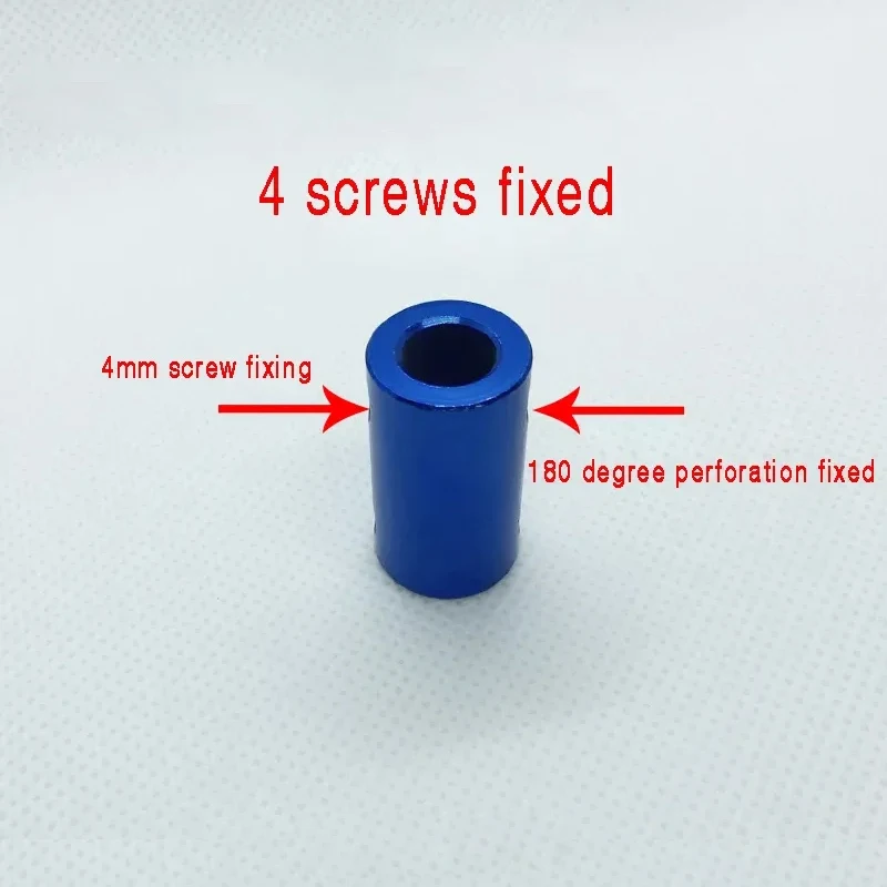 Rigid aluminum alloy ship model connecting shaft motor screw DIY accessories engraving machine coupling aluminum alloy coupling