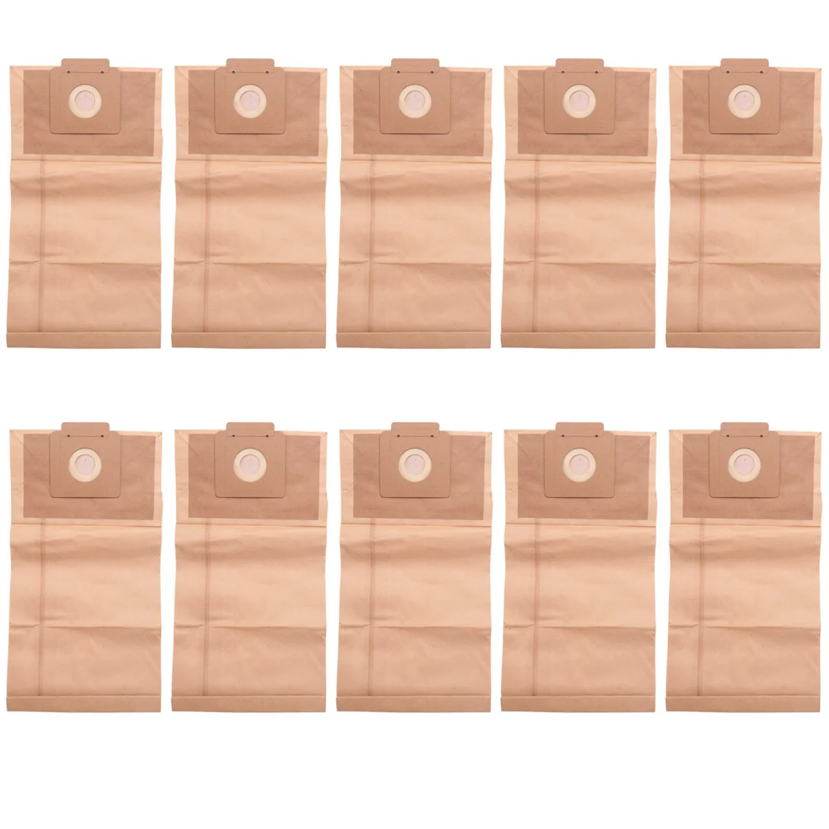 10 Pieces/Lot Vacuum Cleaner Bags Paper Bag Filter Bag for K-Archer T12/1 Vacuum Cleaner Parts—A19G