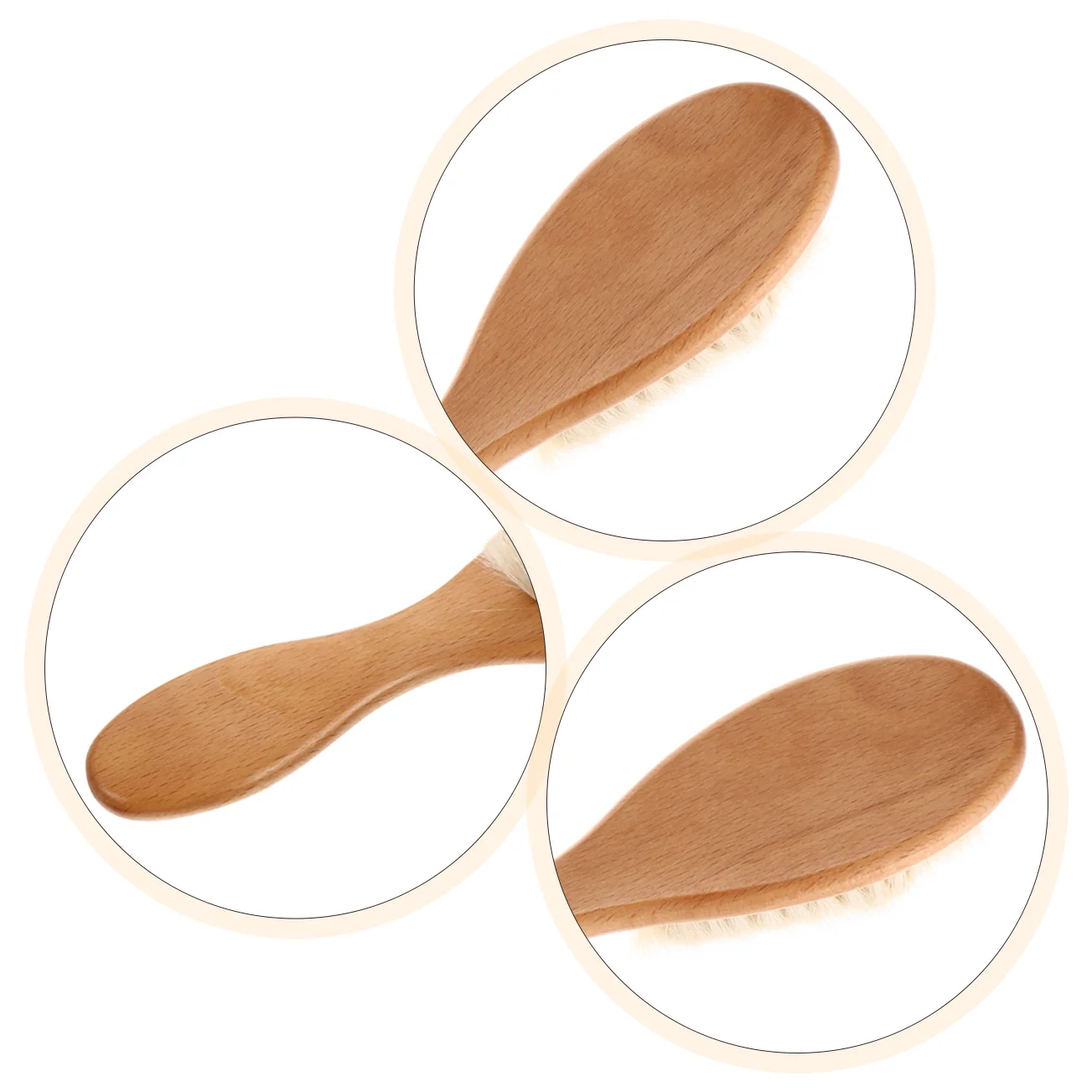 

Shampoo Brush Hair Comb Wool Hairbrush Beech