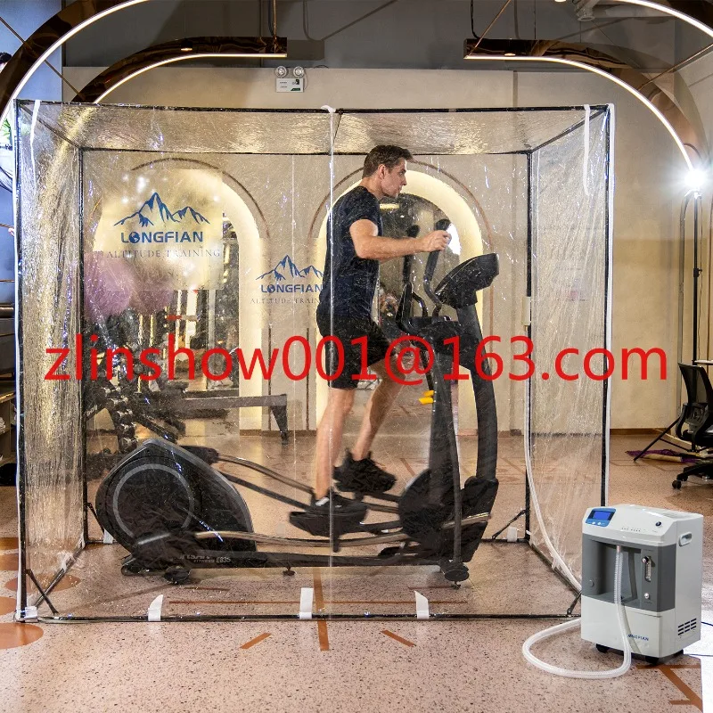 Low oxygen training with a 100lpm fitness simulation high-altitude hypoxia generator