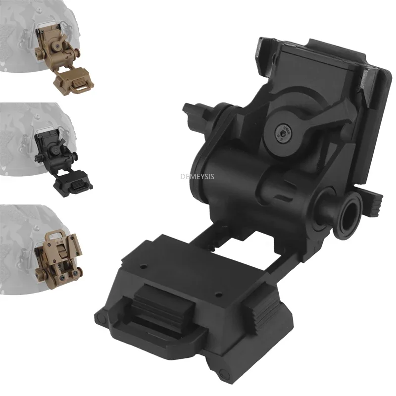 Shooting Helmet NVG Mount CS Hunting Helmet NVG Bracket Holder Accessories for PVS15 PVS18 PGPNVG18 Night Vision Bracket