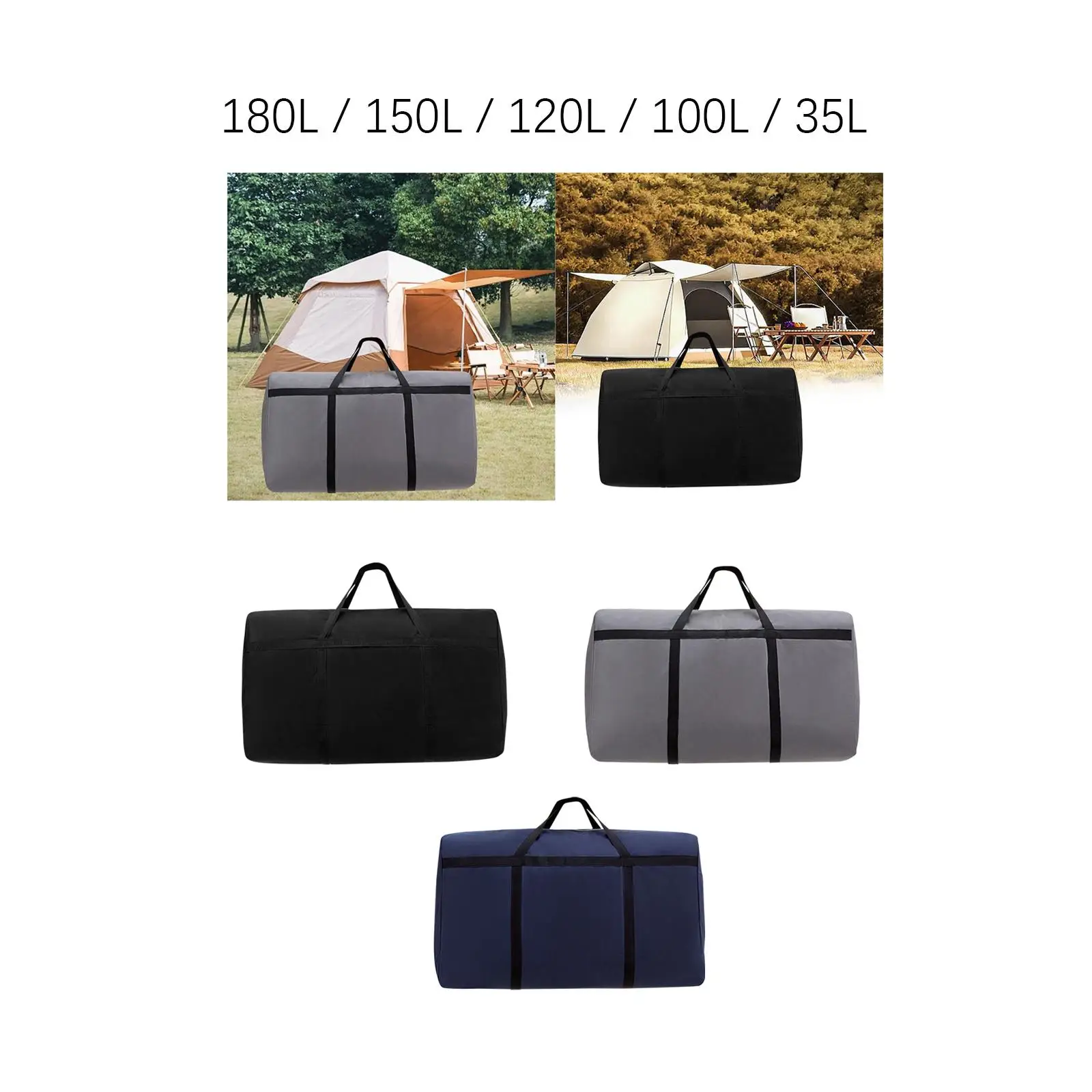 Wadah Organizer Tas Duffle Travel Dapat Dilipat untuk Pakaian Selimut Lemari