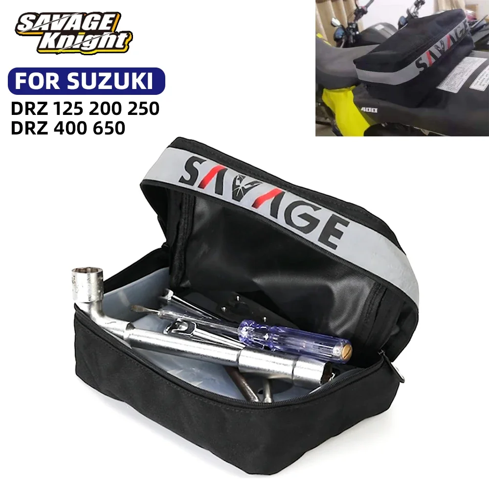 

Сумка для инструментов DRZ DR Tail Bag для SUZUKI DRZ125L DRZ250 DRZ400 S/SM/E DR200SE DR250 DR650 R/S/SE, пакет для хранения заднего крыла мотоцикла