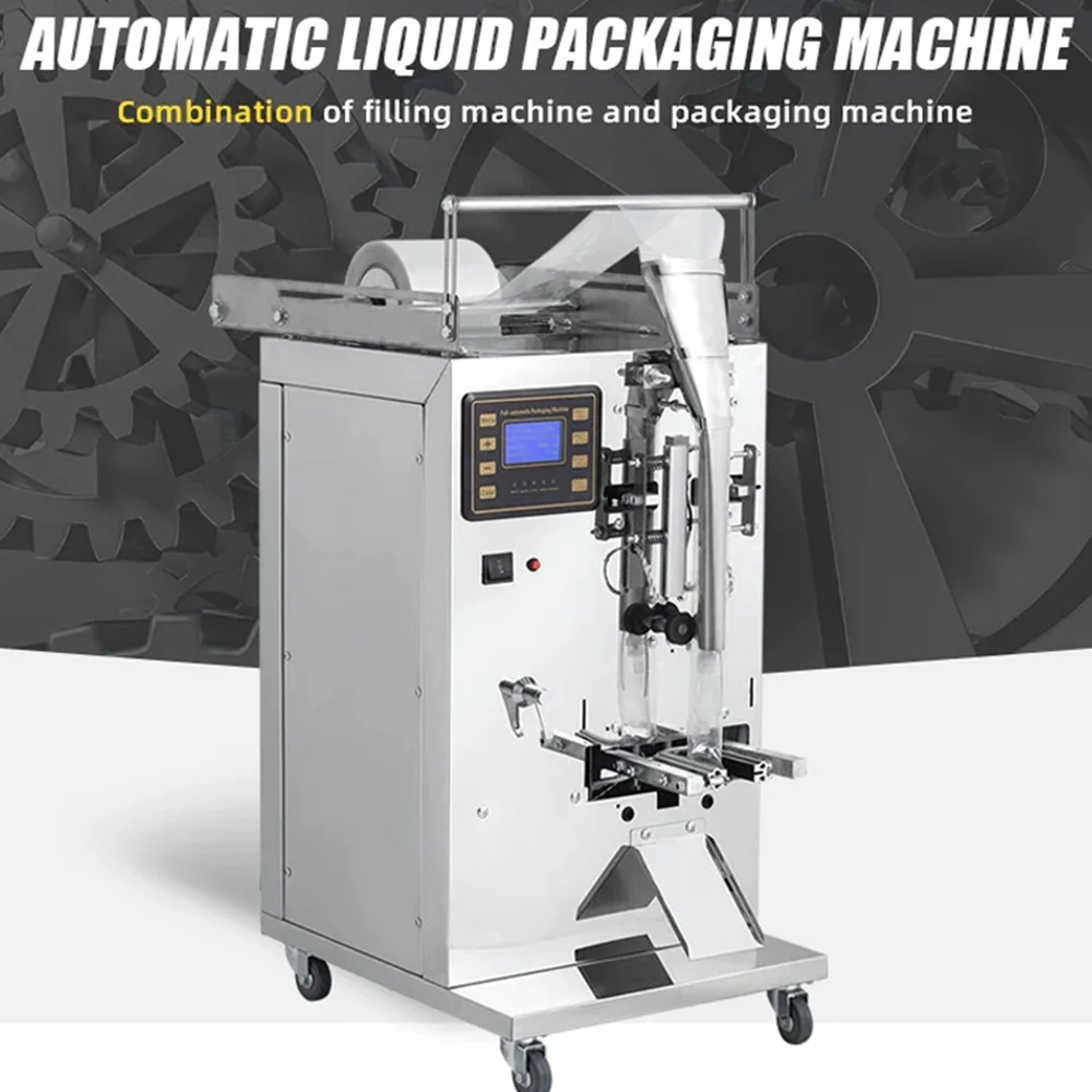 Image of Kommerzielle vollautomatische multifunktionale Verpackungsmaschine, Soßenbeutel-Wasserfüll- und Verschließmaschine
