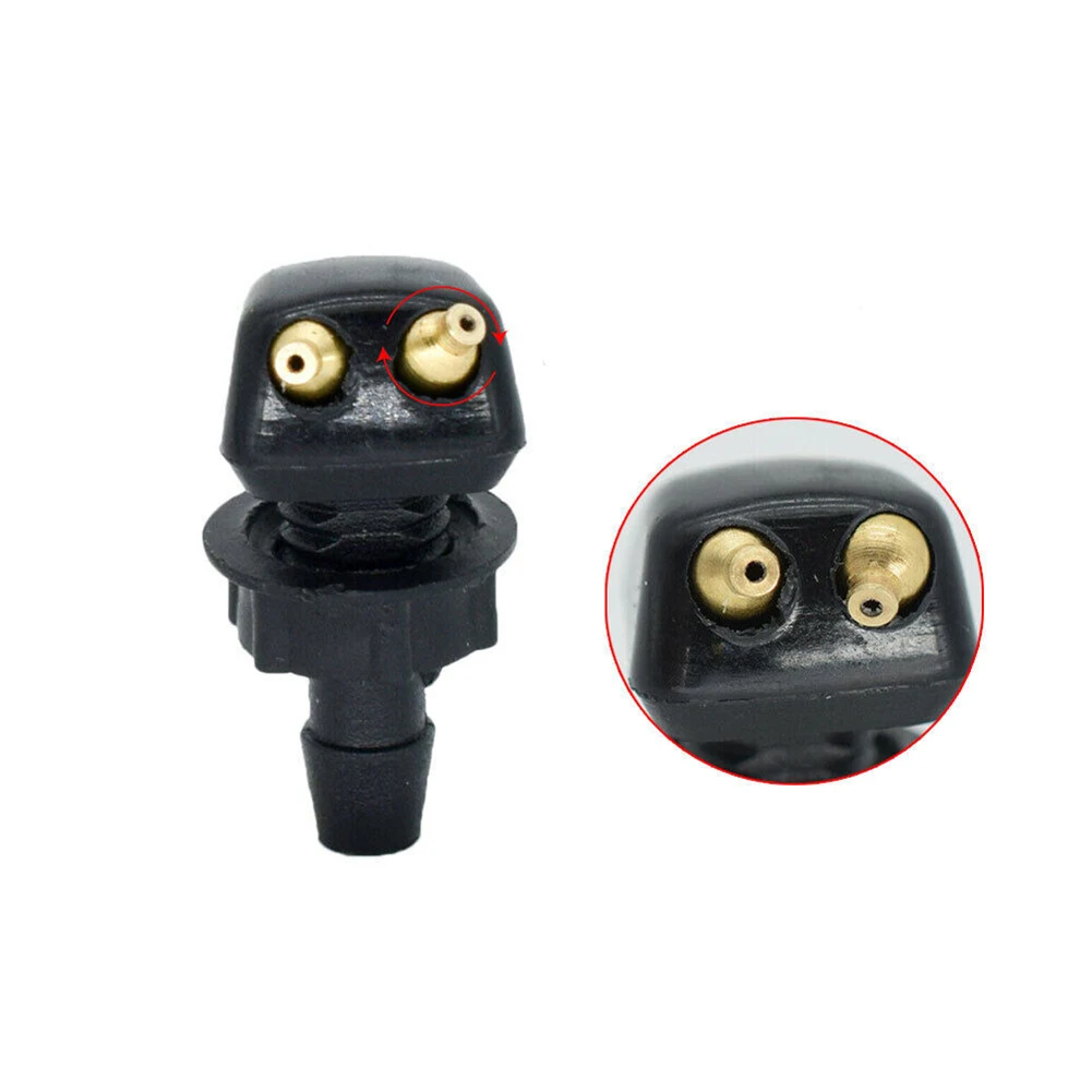 Washer Jet Washer Wiper Nozzle Car Accessories Sprayer Universal Washer Sprayer Windshield 2PCS Car Windscreen