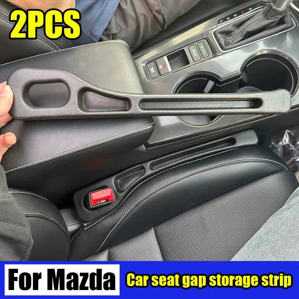For Mazda 3 BP Axela CX30 CX 30 2019 2020 2021 2022 2023 2024 2025 Car Seat Leak Proof Strips Gap Side Seam Storage Accessories