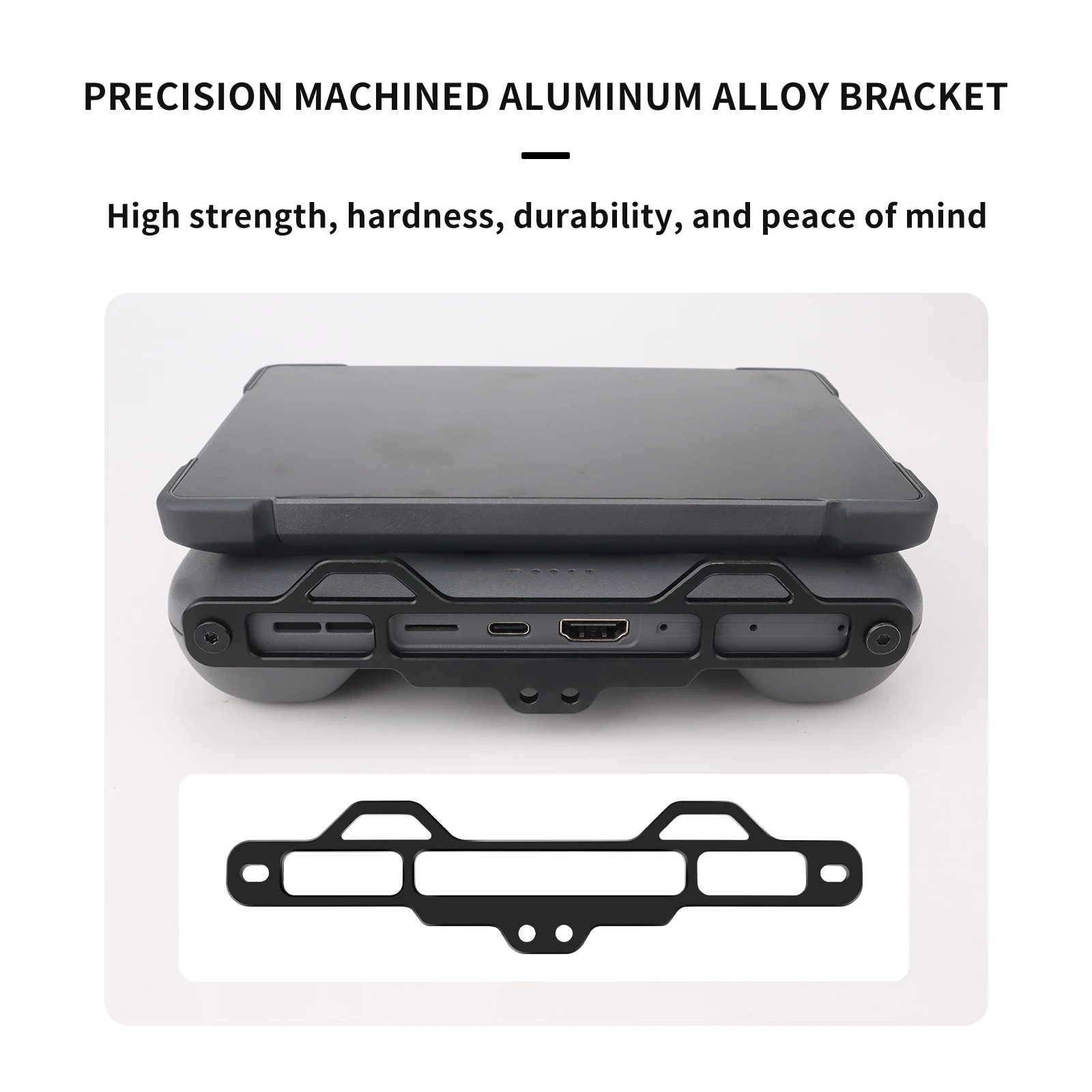 Uchwyt na brzuch do pilota DJI Mavic 4 Pro RC PRO2, poprzeczka ze stopu aluminium, smycz do pilota, akcesoria — zdjęcie produktu 6