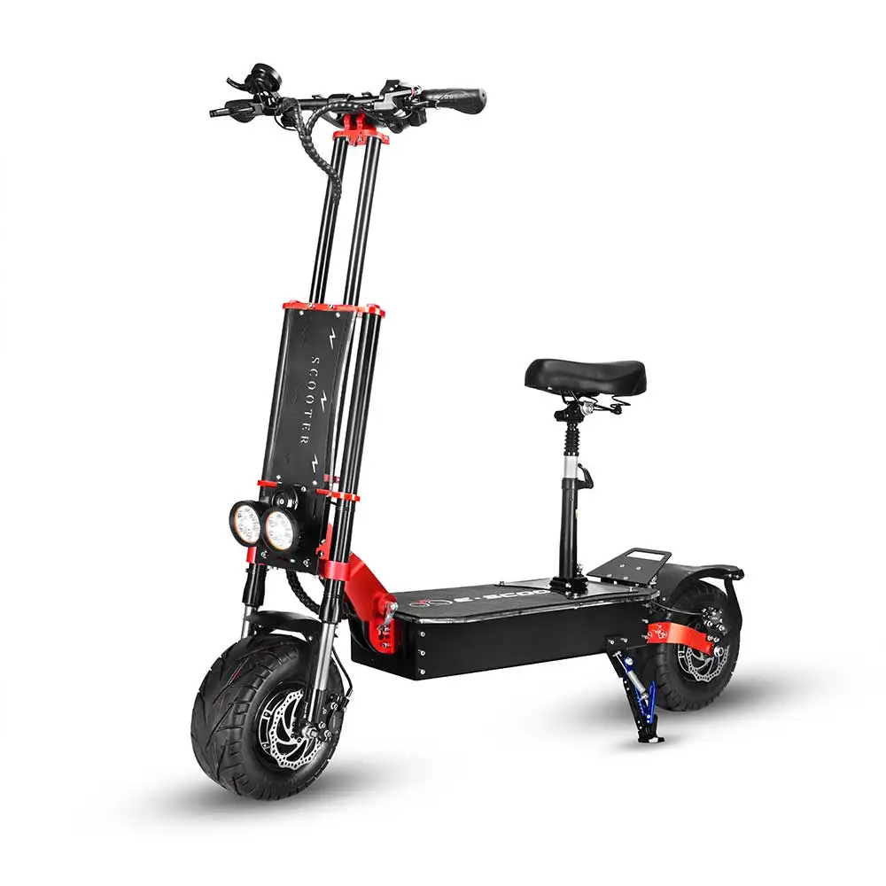 13inch Wheel Off-Road Electric Scooters Adults With Seat 60V43Ah 85KM/H Max Speed Folding 120KM Max Range