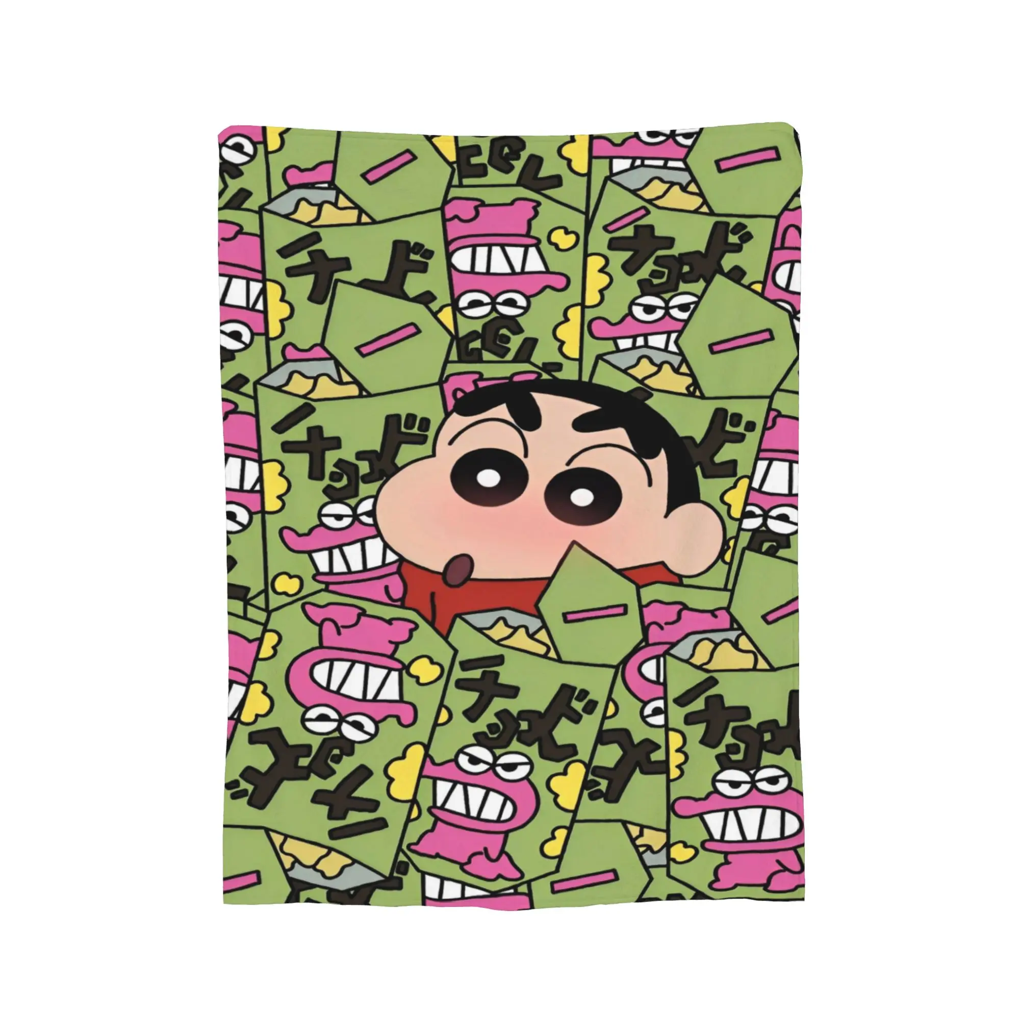 Crayon Shin-chans Money Pattern Blanket Quality Super Soft  Throw Blanket Spring Girls Boys Couch Bed Fashion Bedspread
