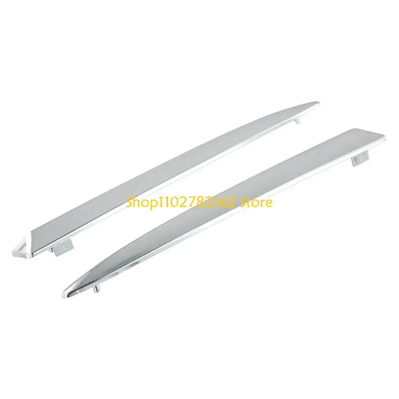 

547B 1 Pair Car Front Bumper Upper Grill Trim for 500 07-15 735455041 735455042